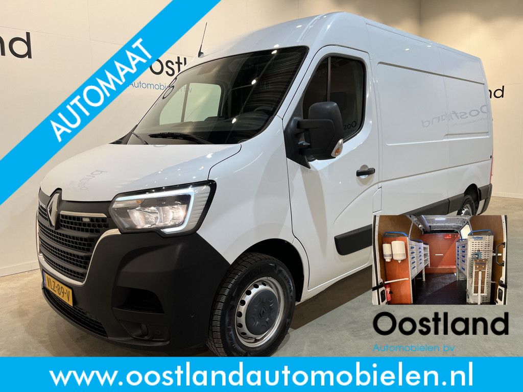 Renault Master 2.3 dCi 150 L2H2 150 PK Automaat / Euro 6 / Servicebus / Sortimo inrichting / 220V. / Airco / Cruise Control / Camera / Trekhaak / 72.000 KM !!