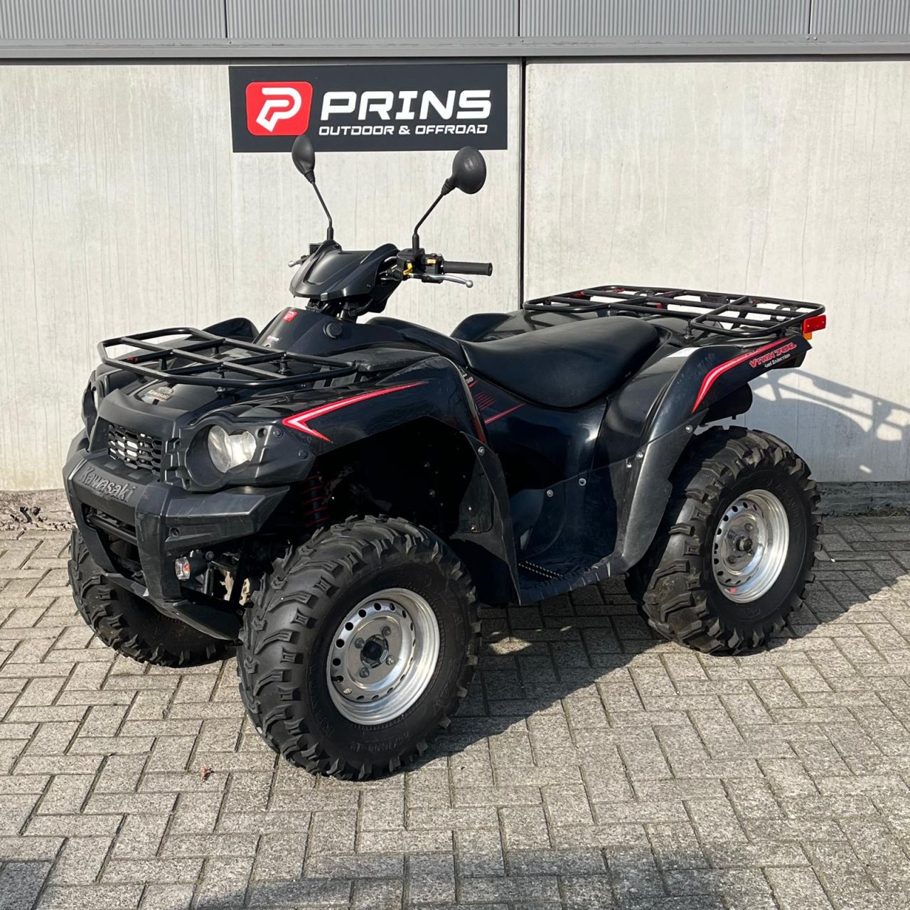Kawasaki Brute Force KVF750 quad, autokenteken, 4x4