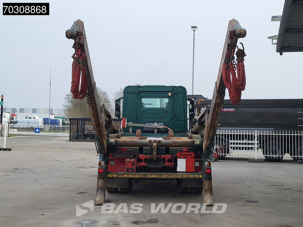 Mercedes Arocs 1833 4X2 Meiller Ak 12 LT skiploader Steelsuspension Big-Axle Automatic Euro 6