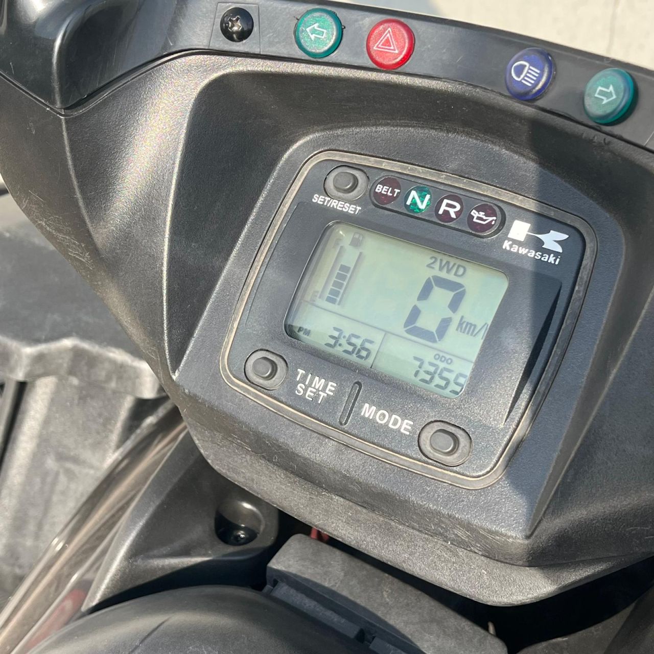 Kawasaki Brute Force KVF750 quad, autokenteken, 4x4