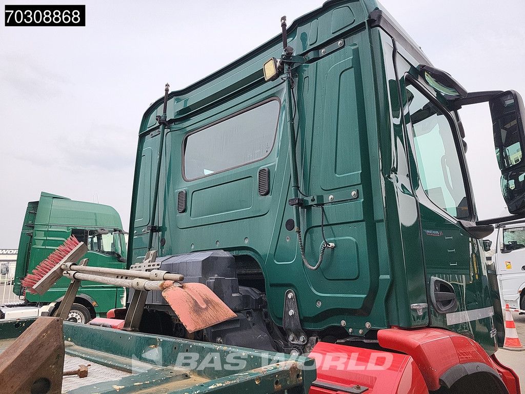 Mercedes Arocs 1833 4X2 Meiller Ak 12 LT skiploader Steelsuspension Big-Axle Automatic Euro 6