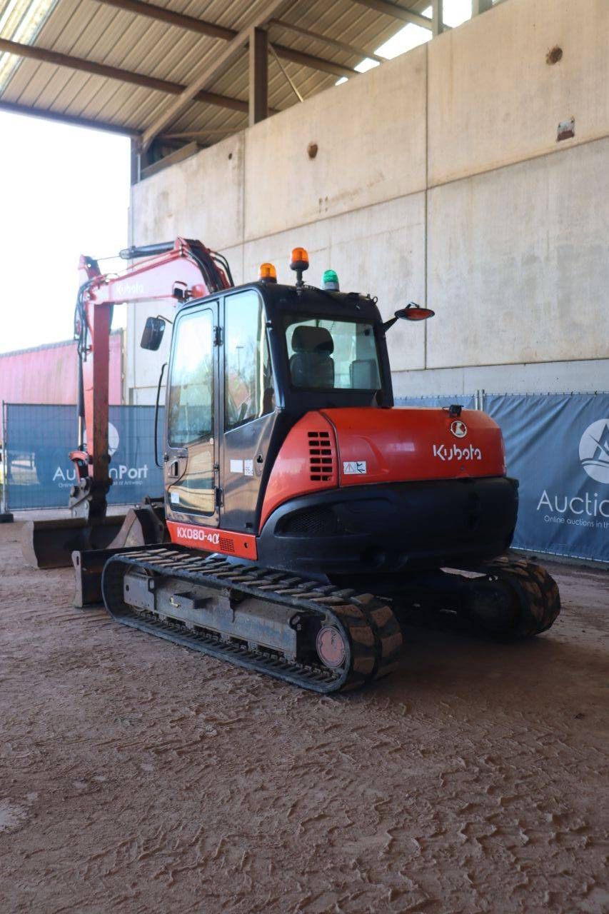 Crawler excavator Kubota KX080-4&alpha; Diesel 2017