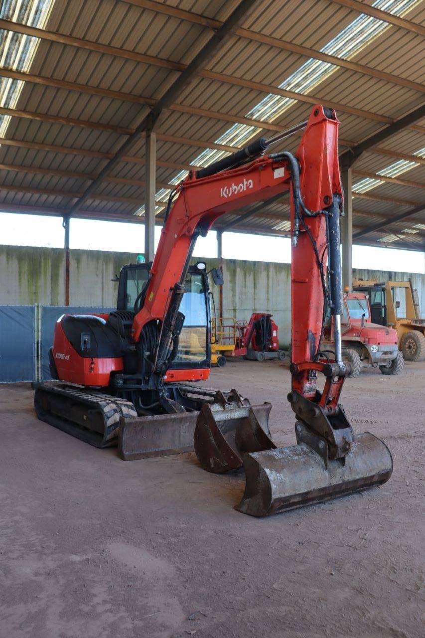 Crawler excavator Kubota KX080-4&alpha; Diesel 2017