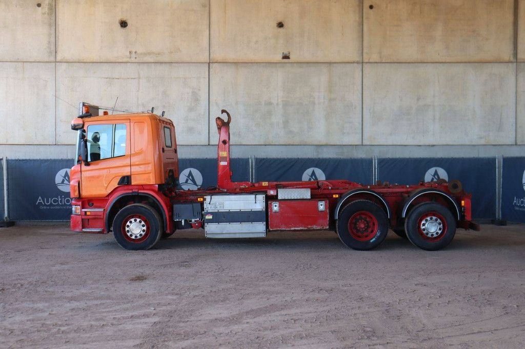 Hooklift system Scania P 340 Diesel Truck
