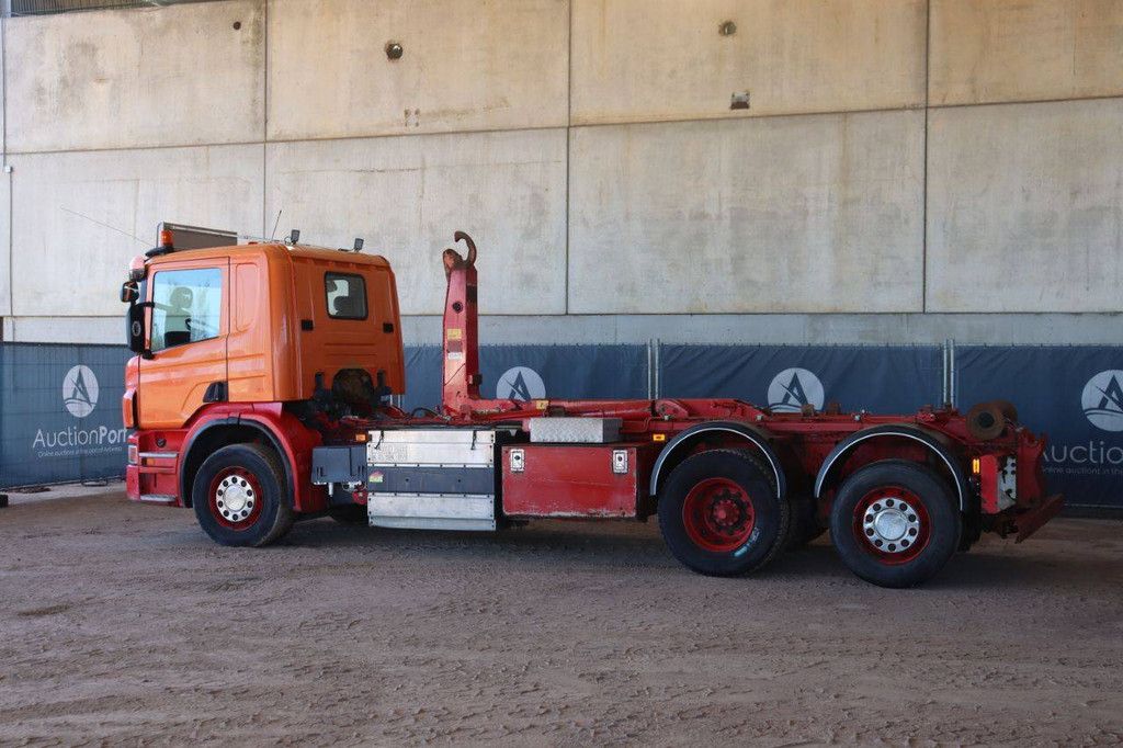 Hooklift system Scania P 340 Diesel Truck