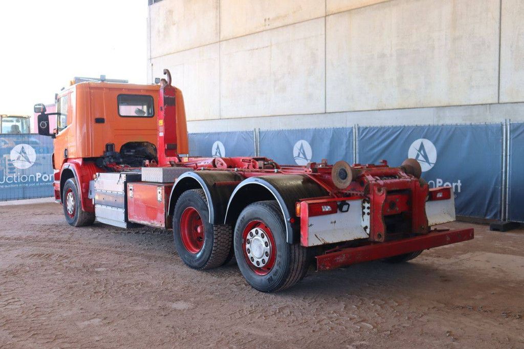 Hooklift system Scania P 340 Diesel Truck