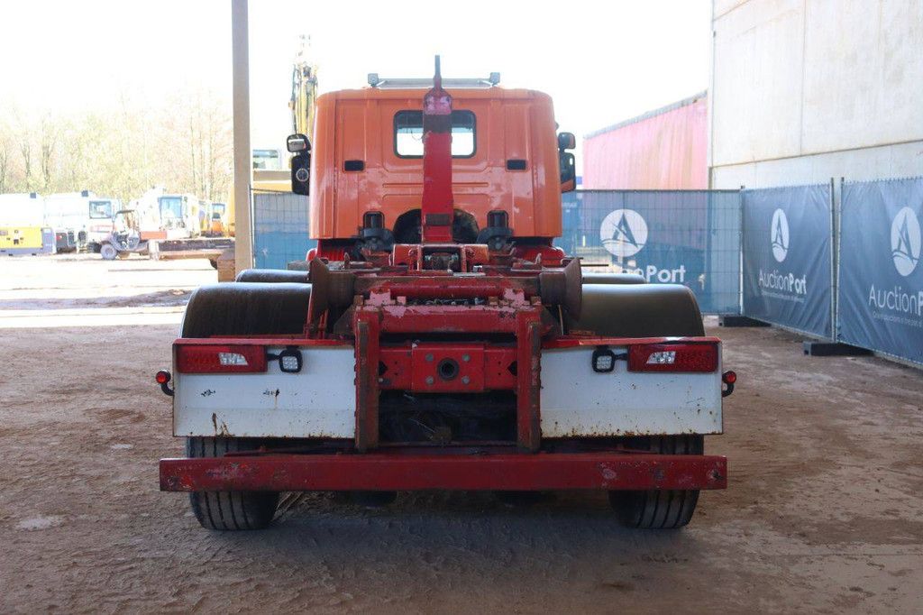 Hooklift system Scania P 340 Diesel Truck