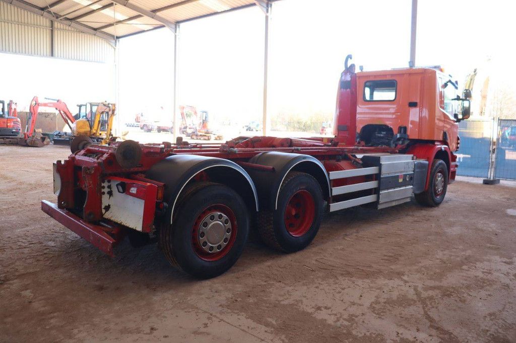 Hooklift system Scania P 340 Diesel Truck