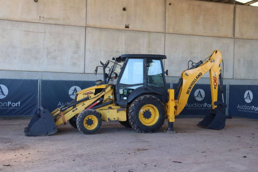 New Holland B80B Diesel Backhoe Loader 2017