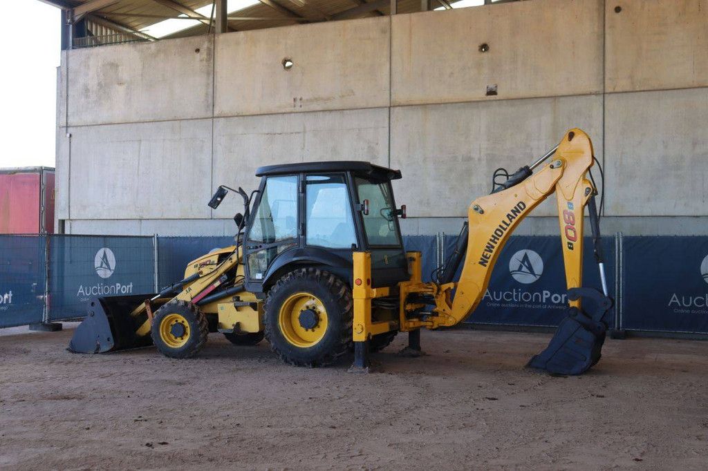 New Holland B80B Diesel Backhoe Loader 2017