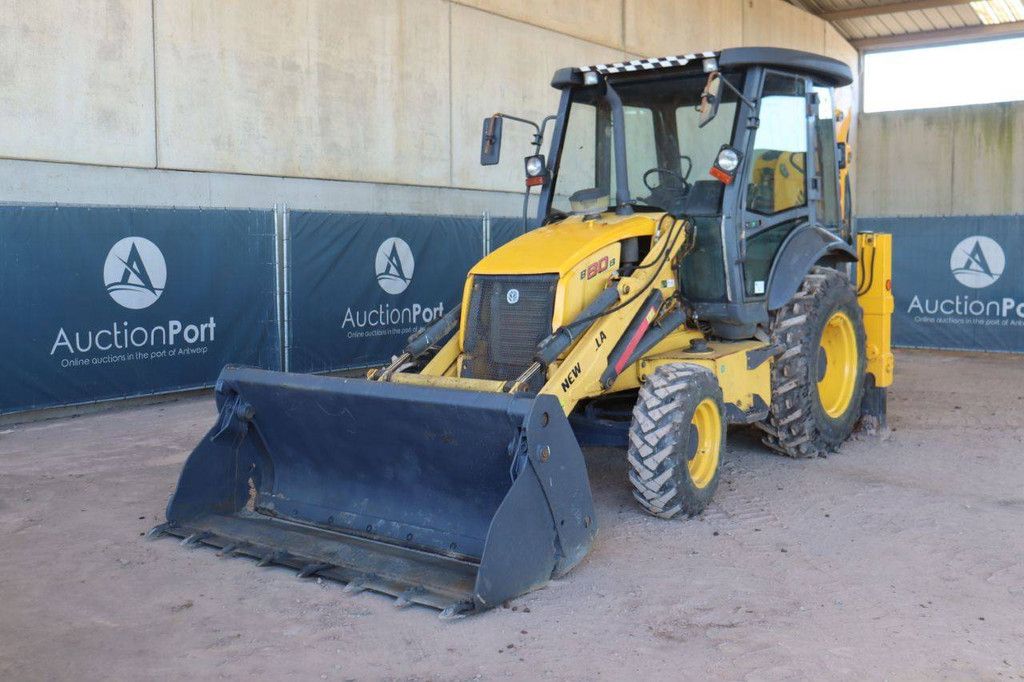 New Holland B80B Diesel Backhoe Loader 2017