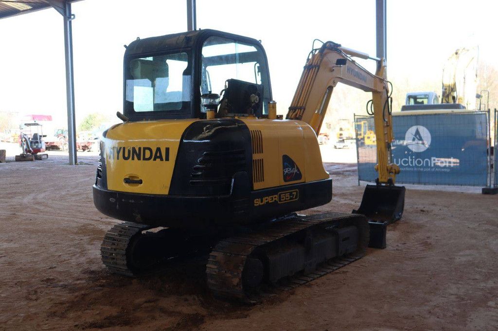 Hyundai R55-7 Diesel Crawler Excavator 2012