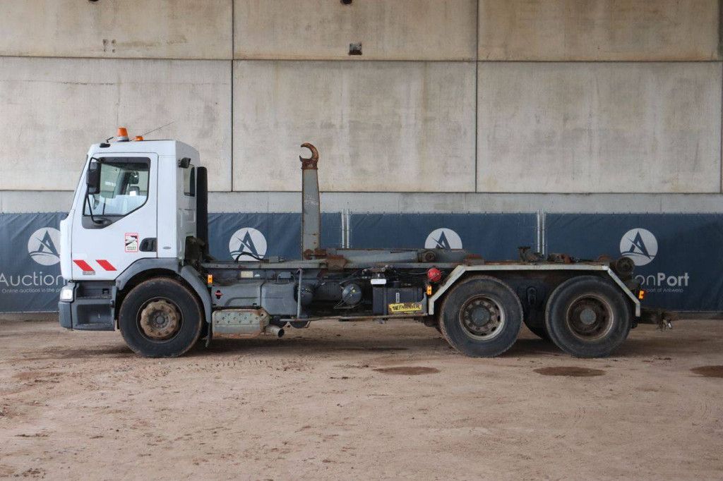 Renault Premium 370dCi Diesel-Lkw, 370 PS, Baujahr 2004, mit Hakenliftsystem