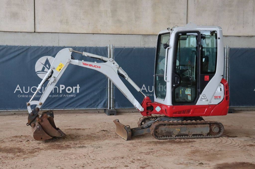 Mini excavator Takeuchi TB216 Diesel 11.5kW 2021