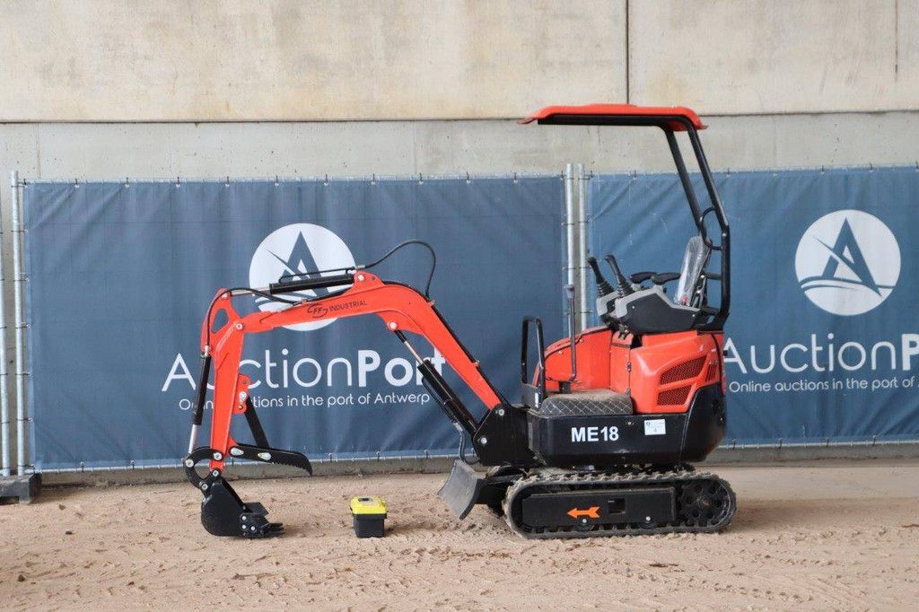 Mini Excavator FF Industrial ME18 Diesel 16.3hp 2024 New