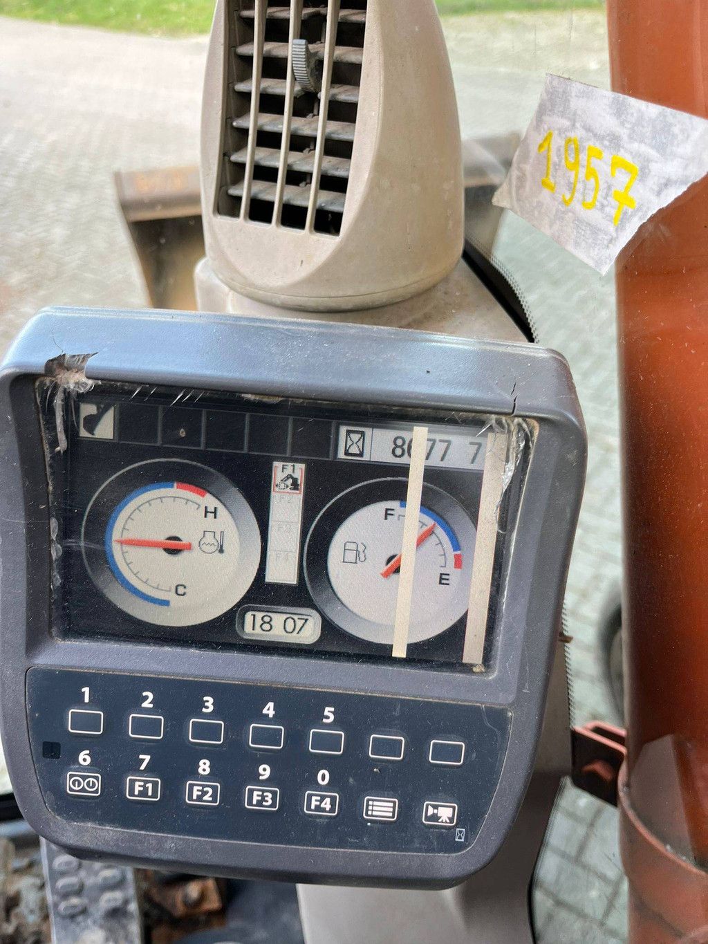 Rupsgraafmachine Zaxis ZX135US-3 Diesel 2011