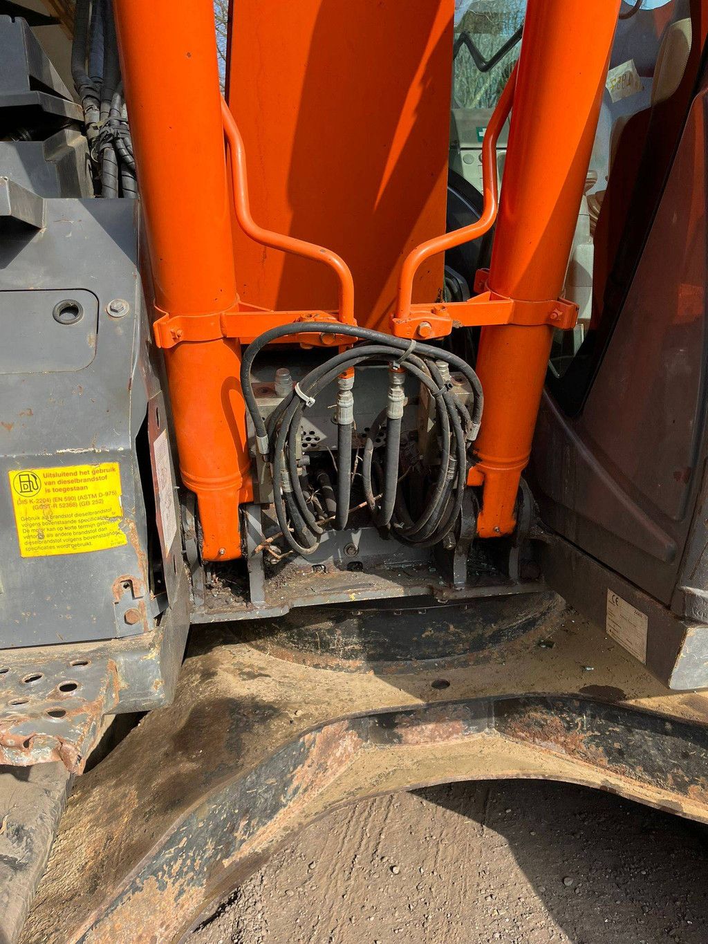 Rupsgraafmachine Zaxis ZX135US-3 Diesel 2011