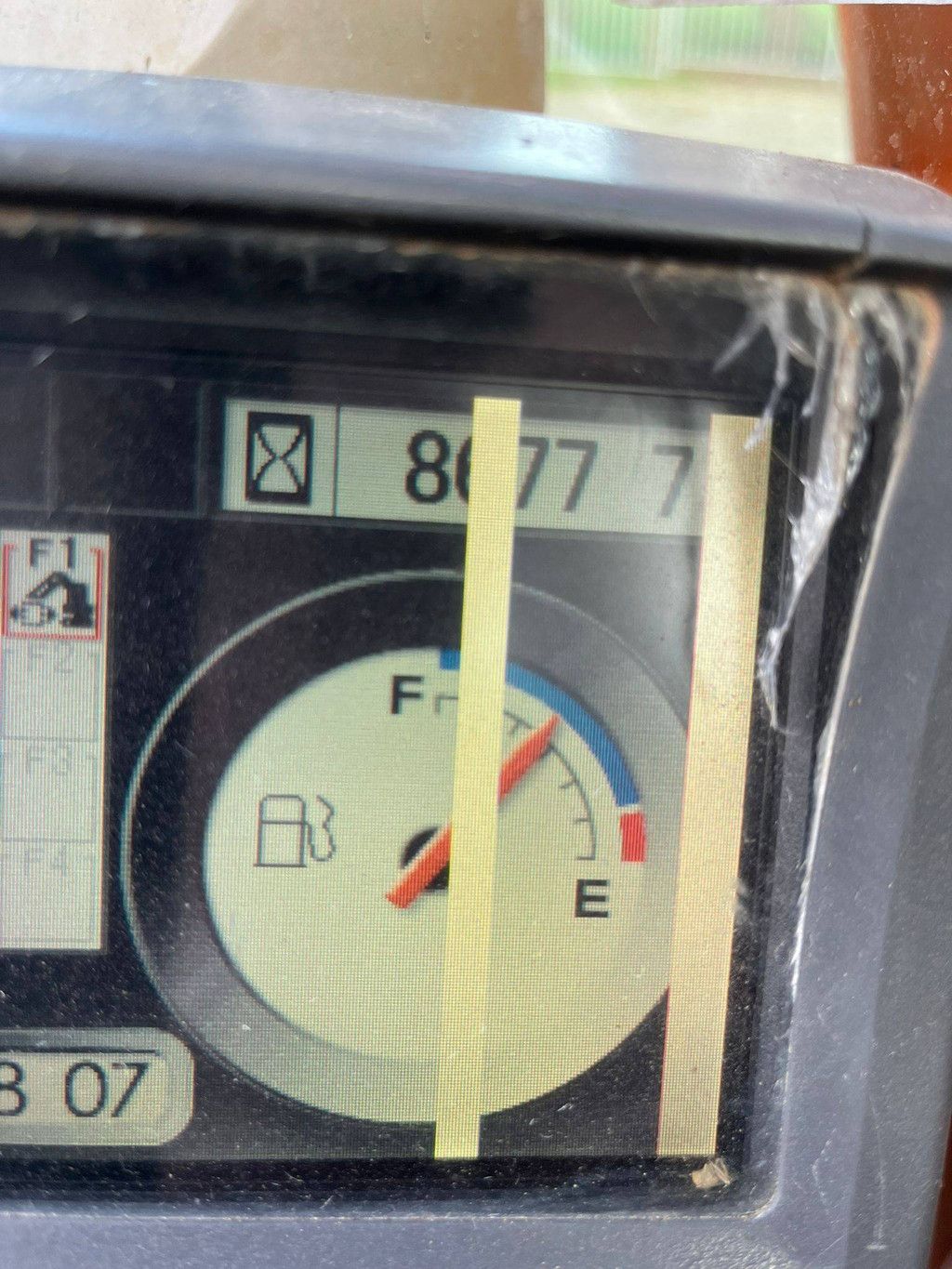 Rupsgraafmachine Zaxis ZX135US-3 Diesel 2011