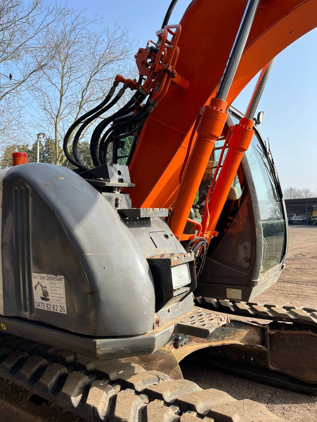 Rupsgraafmachine Zaxis ZX135US-3 Diesel 2011