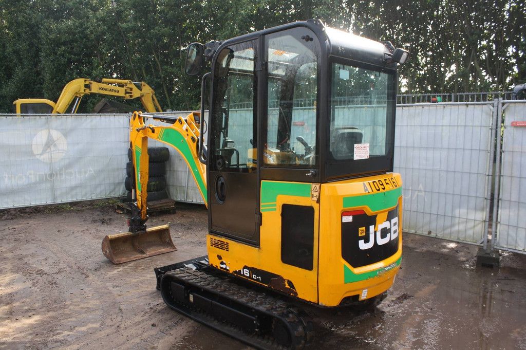 Mini excavator JCB 16C-1 T3 Diesel 2019