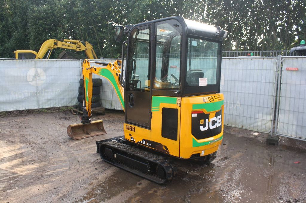 Mini excavator JCB 16C-1 T3 Diesel 2019