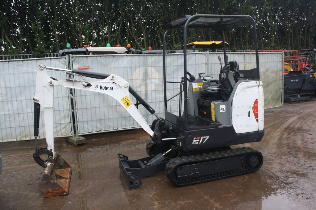Mini excavator Bobcat E17 Diesel 2015