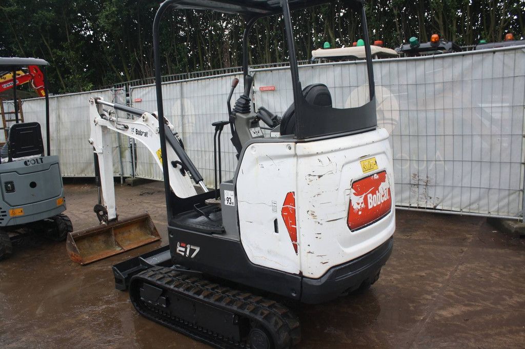 Mini excavator Bobcat E17 Diesel 2015