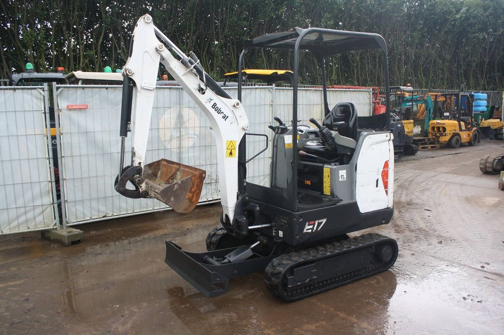 Mini excavator Bobcat E17 Diesel 2015