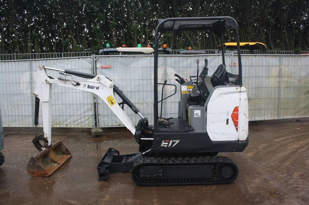 Mini excavator Bobcat E17 Diesel 2015