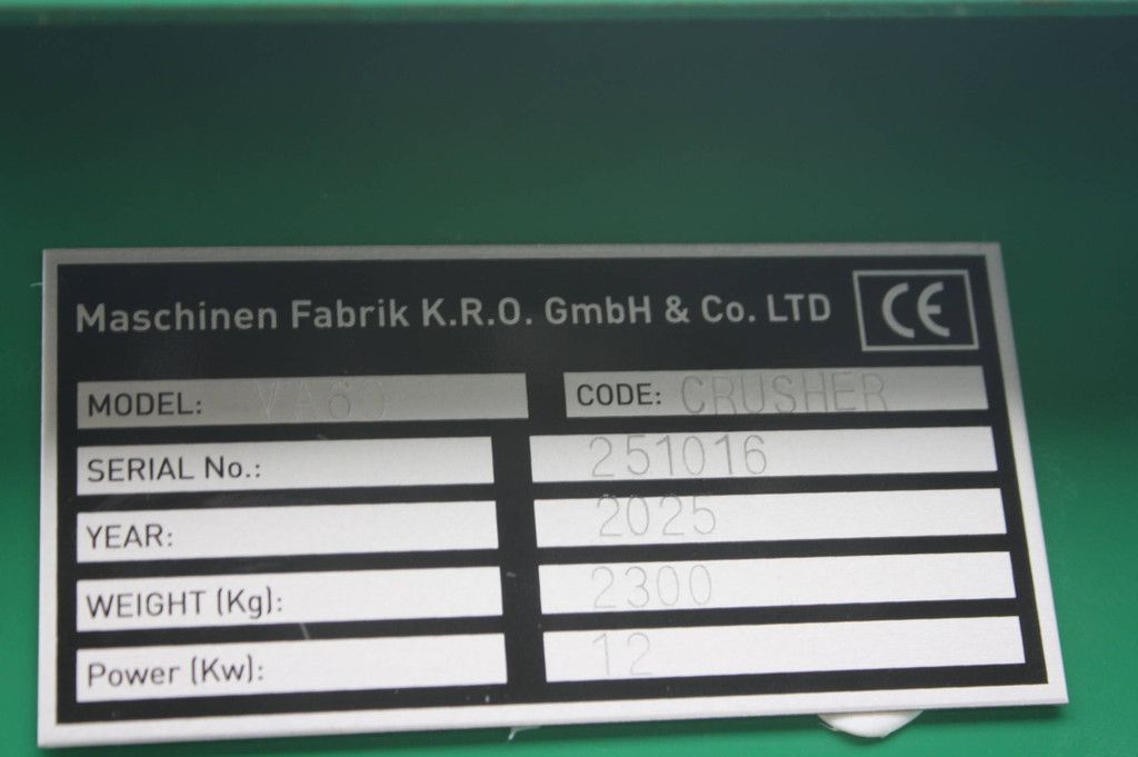 Crusher VA60 2025