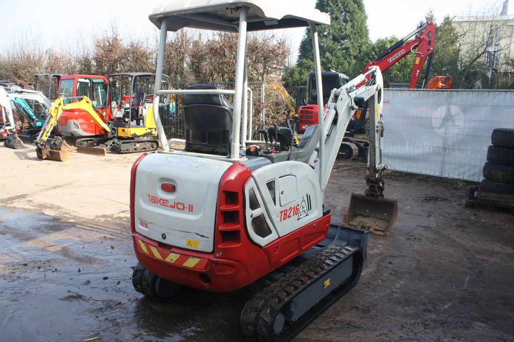 Mini excavator Takeuchi TB216 Diesel 2019