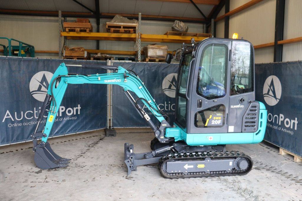 Minigraver Sunward SWE20F Diesel 13.4kW 2024 Nieuw