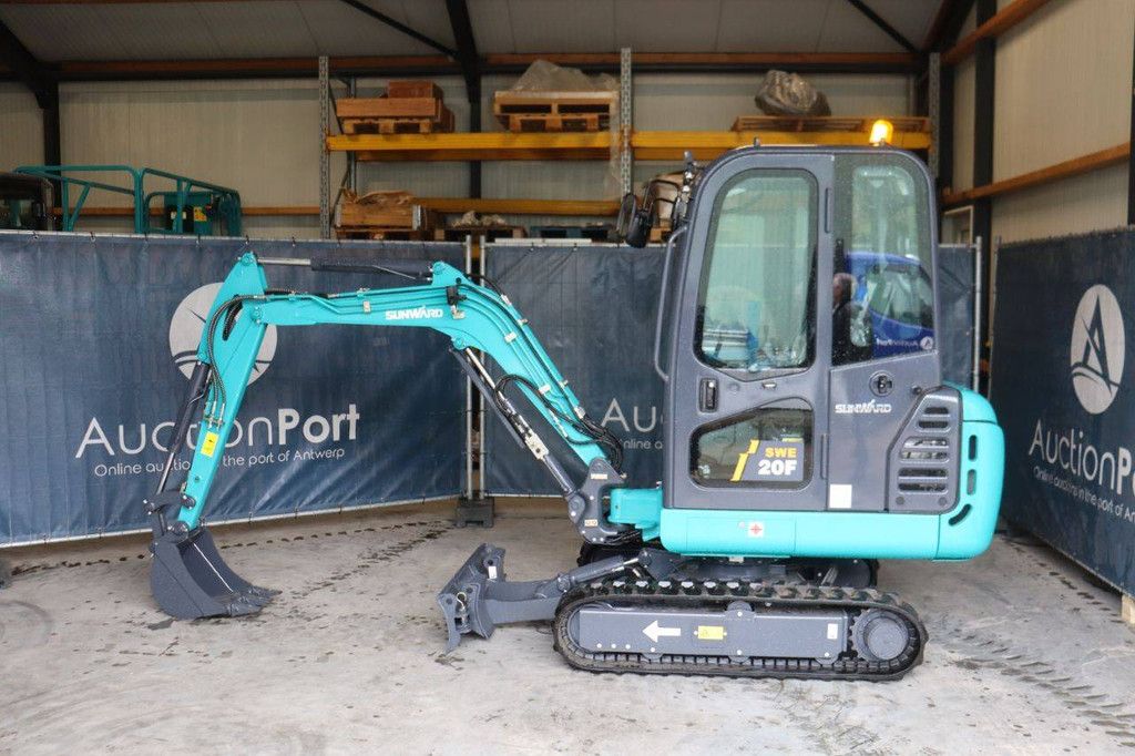 Minigraver Sunward SWE20F Diesel 13.4kW 2024 Nieuw