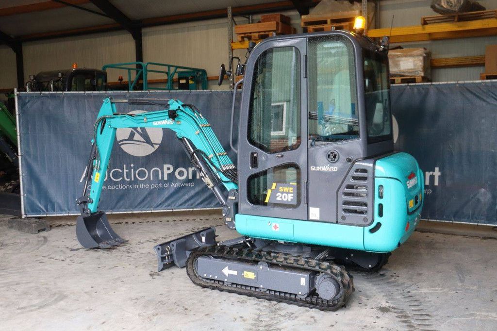 Minigraver Sunward SWE20F Diesel 13.4kW 2024 Nieuw