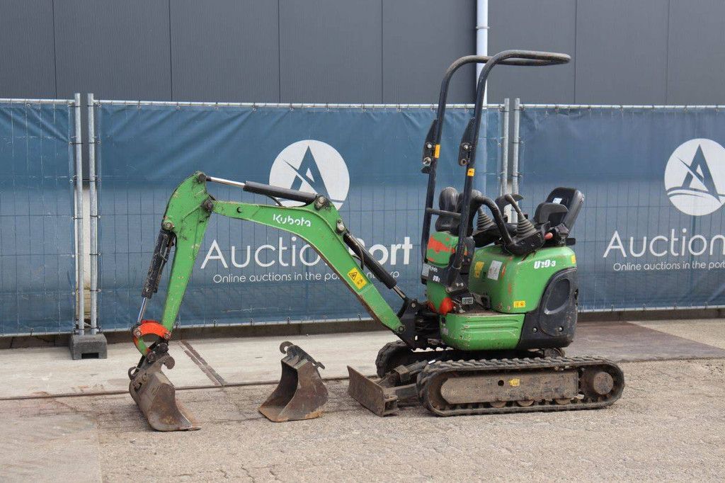 Minigraver Kubota U10-3 Diesel 2016