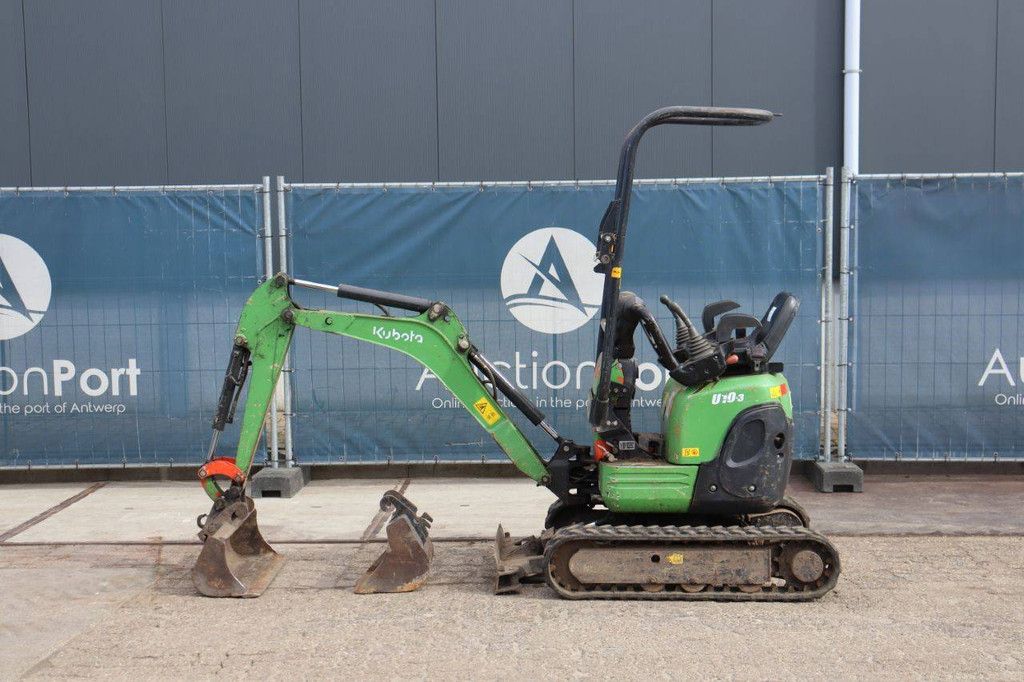 Minigraver Kubota U10-3 Diesel 2016