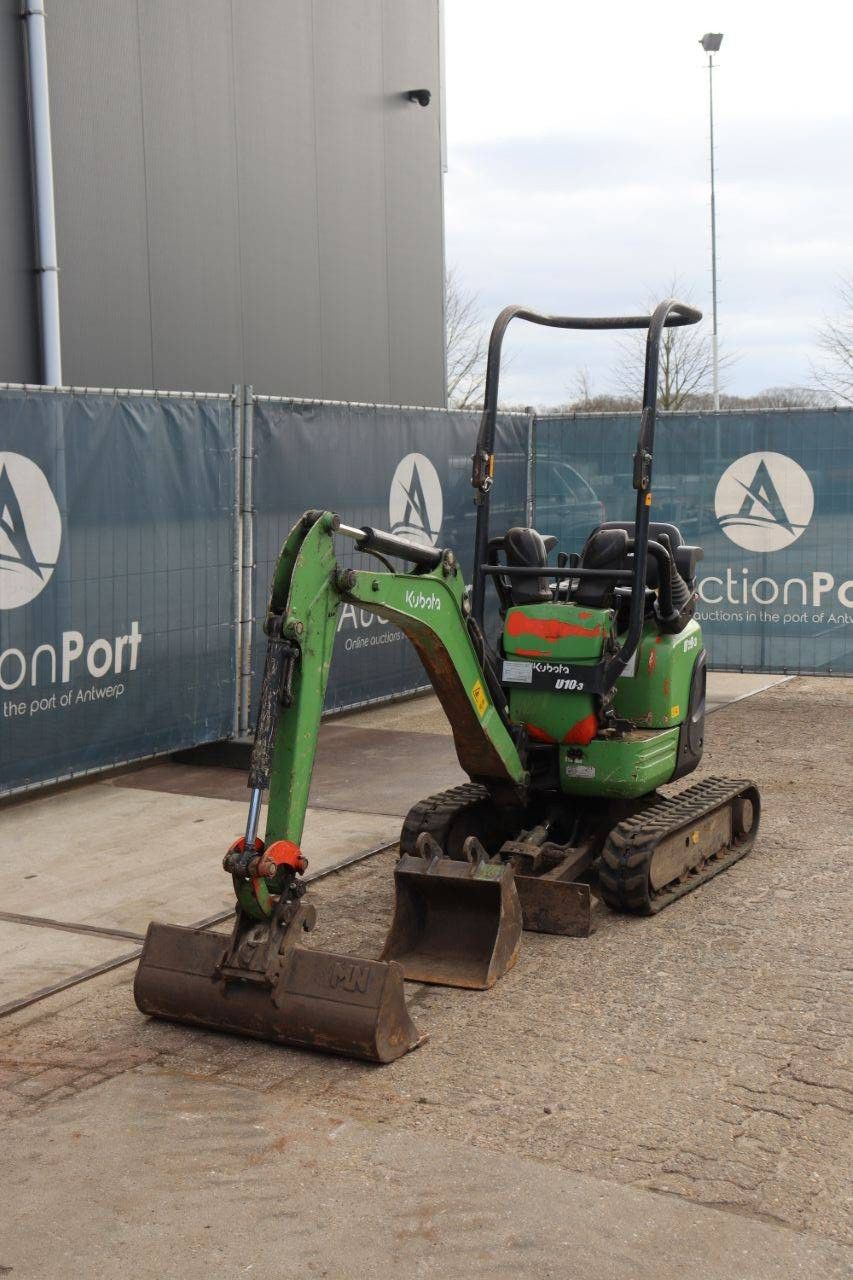 Minigraver Kubota U10-3 Diesel 2016