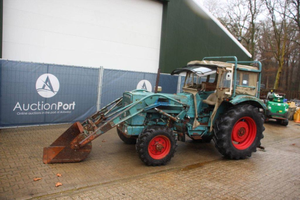 Hanomag Brillant 601 Diesel 58 PS Traktor mit Frontlader