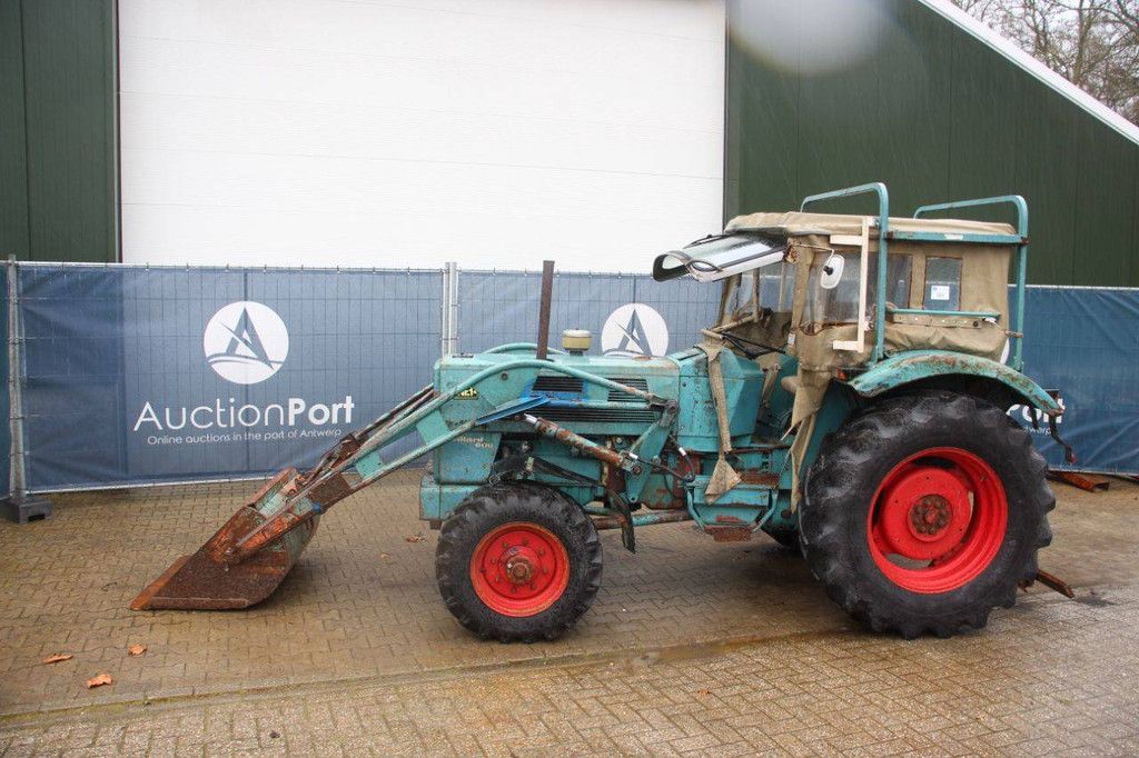 Hanomag Brillant 601 Diesel 58 PS Traktor mit Frontlader