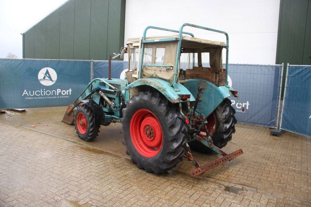 Hanomag Brillant 601 Diesel 58 PS Traktor mit Frontlader