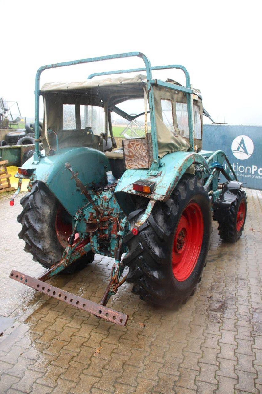 Hanomag Brillant 601 Diesel 58 PS Traktor mit Frontlader