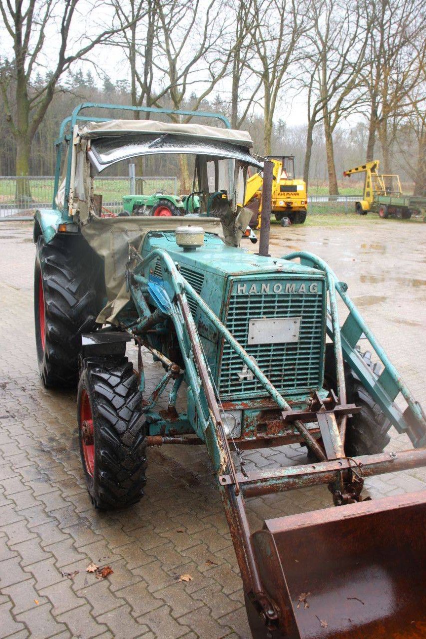 Hanomag Brillant 601 Diesel 58 PS Traktor mit Frontlader