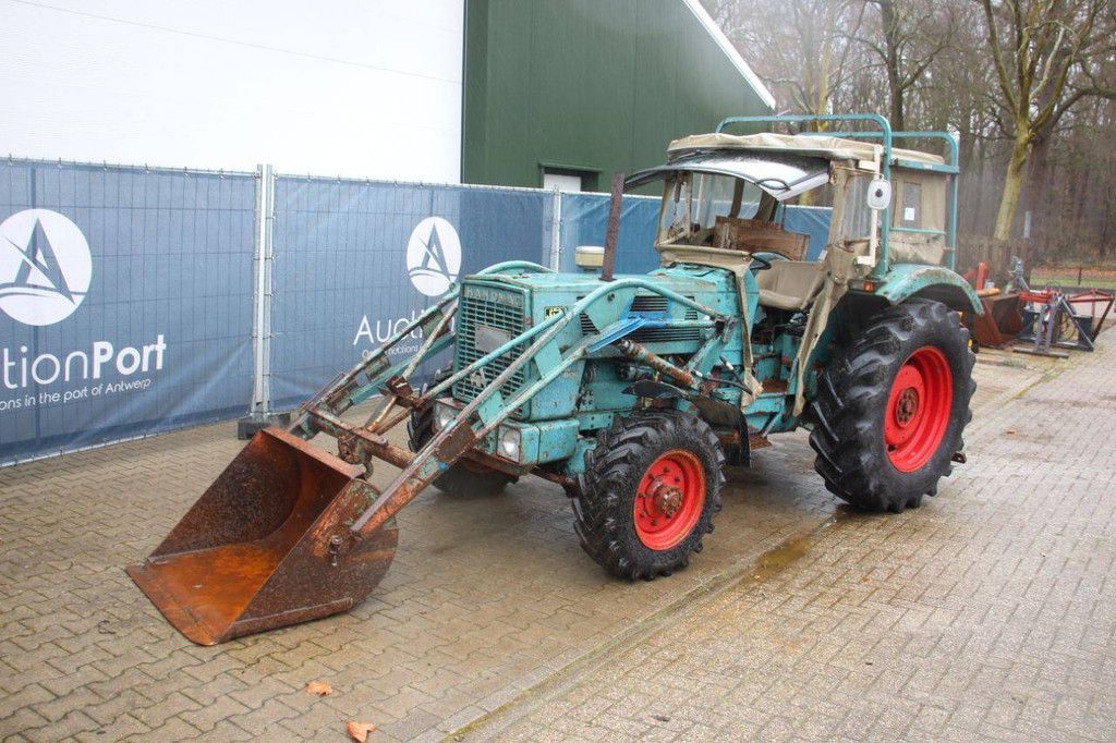 Hanomag Brillant 601 Diesel 58 PS Traktor mit Frontlader