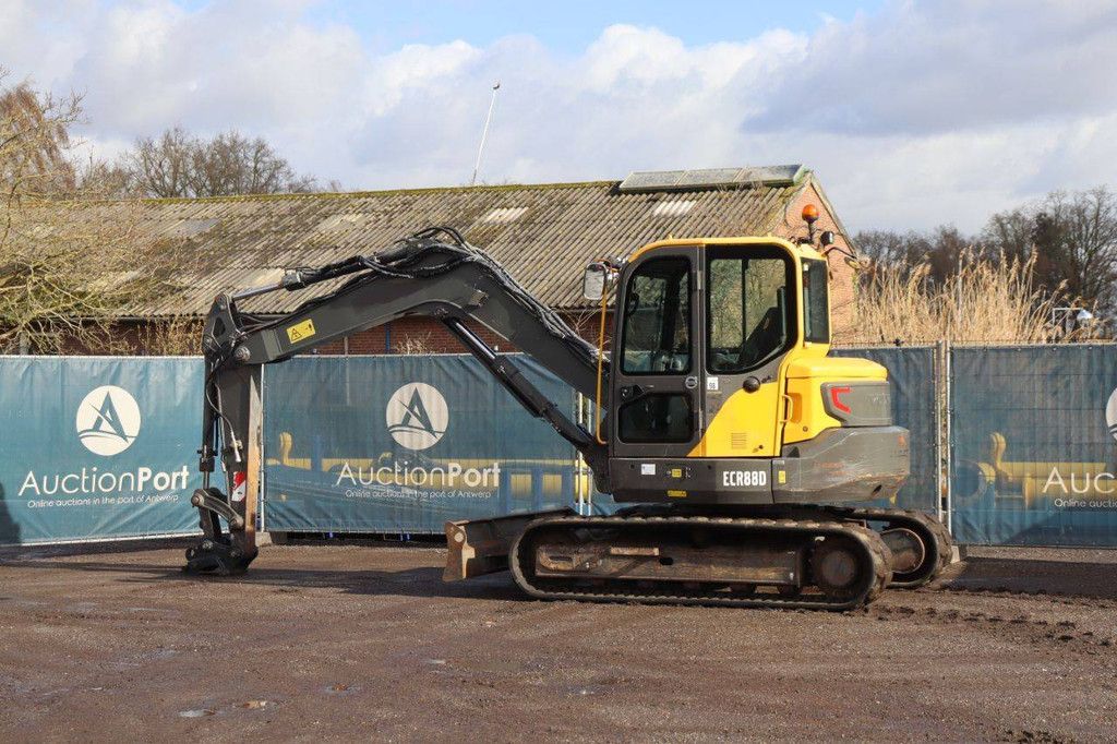 Volvo ECR88D Diesel-Raupenbagger 2015