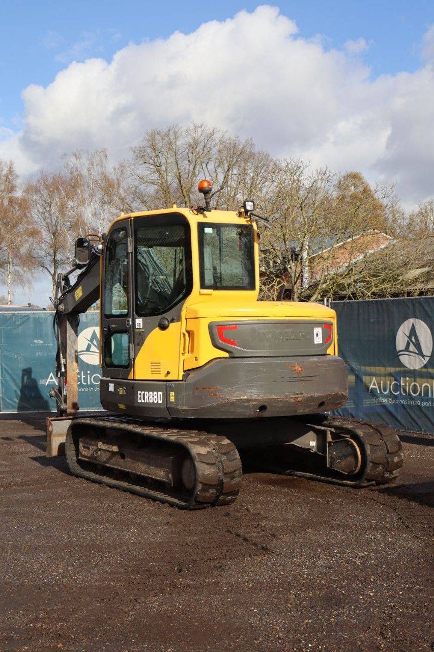 Volvo ECR88D Diesel-Raupenbagger 2015