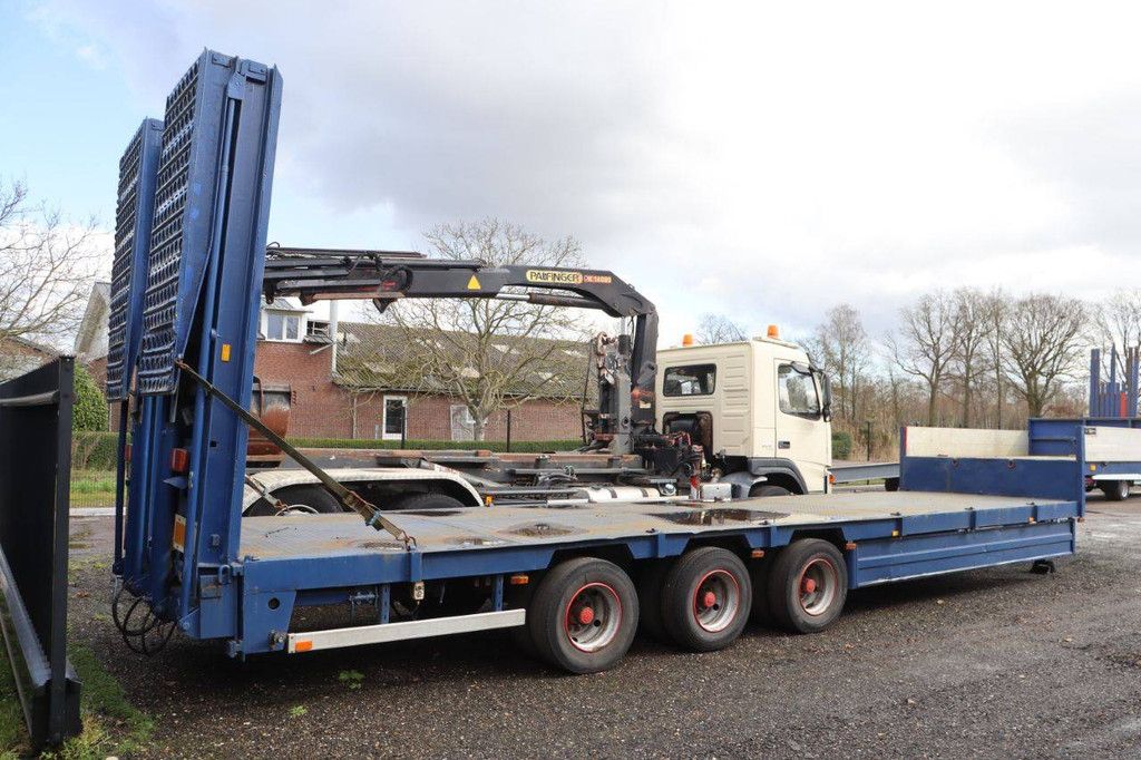 Flatbed Semi-trailer BULTHUIS T24L 1981