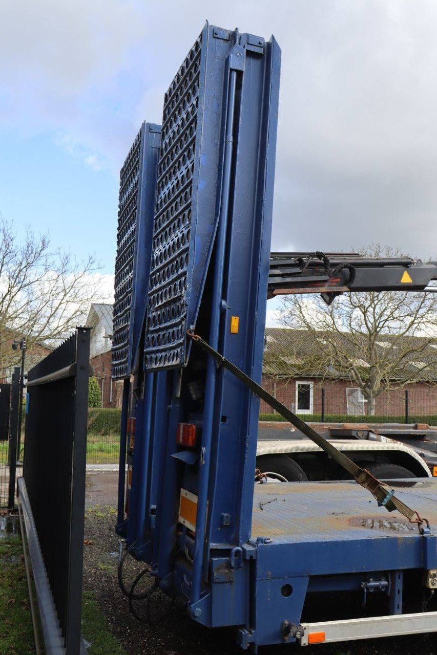 Flatbed Semi-trailer BULTHUIS T24L 1981