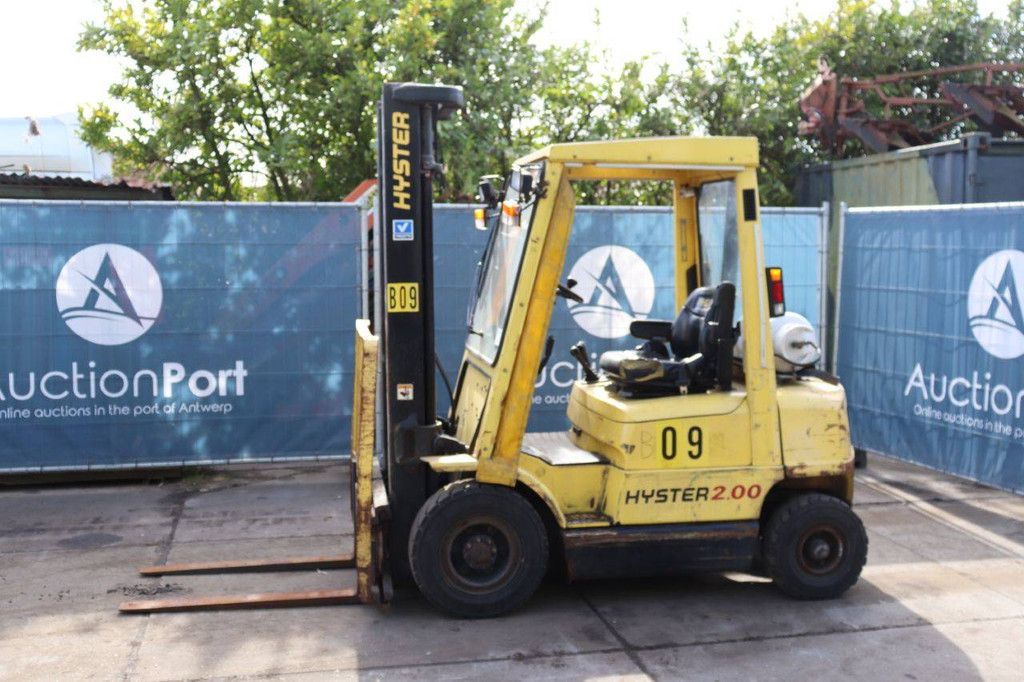 Forklift Hyster H2.00XM LPG 1890kg 3.83m 2001