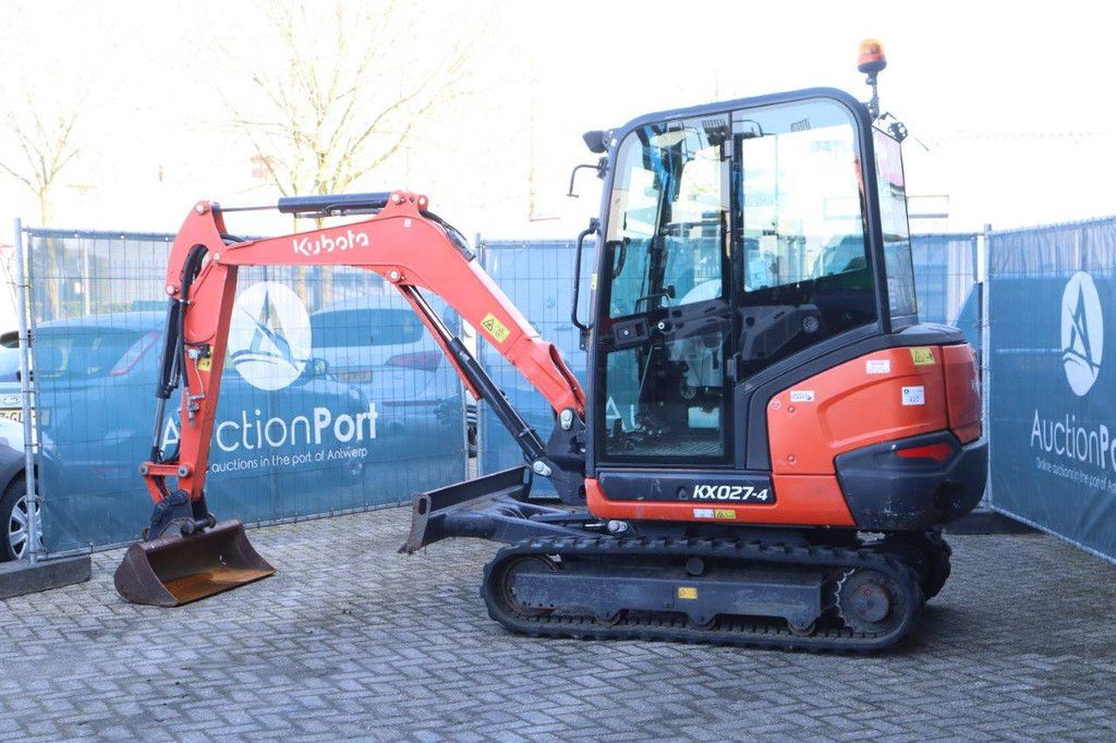Crawler excavator Kubota KX027-4 Diesel 2018