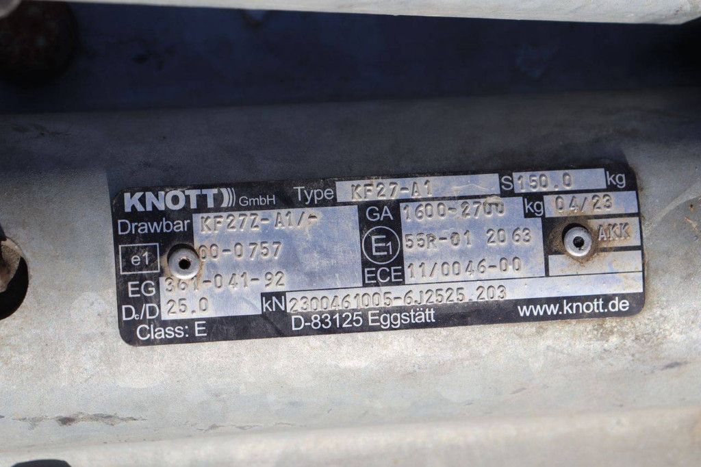 Pritschenanhänger Hapert TA 2700kg 2019